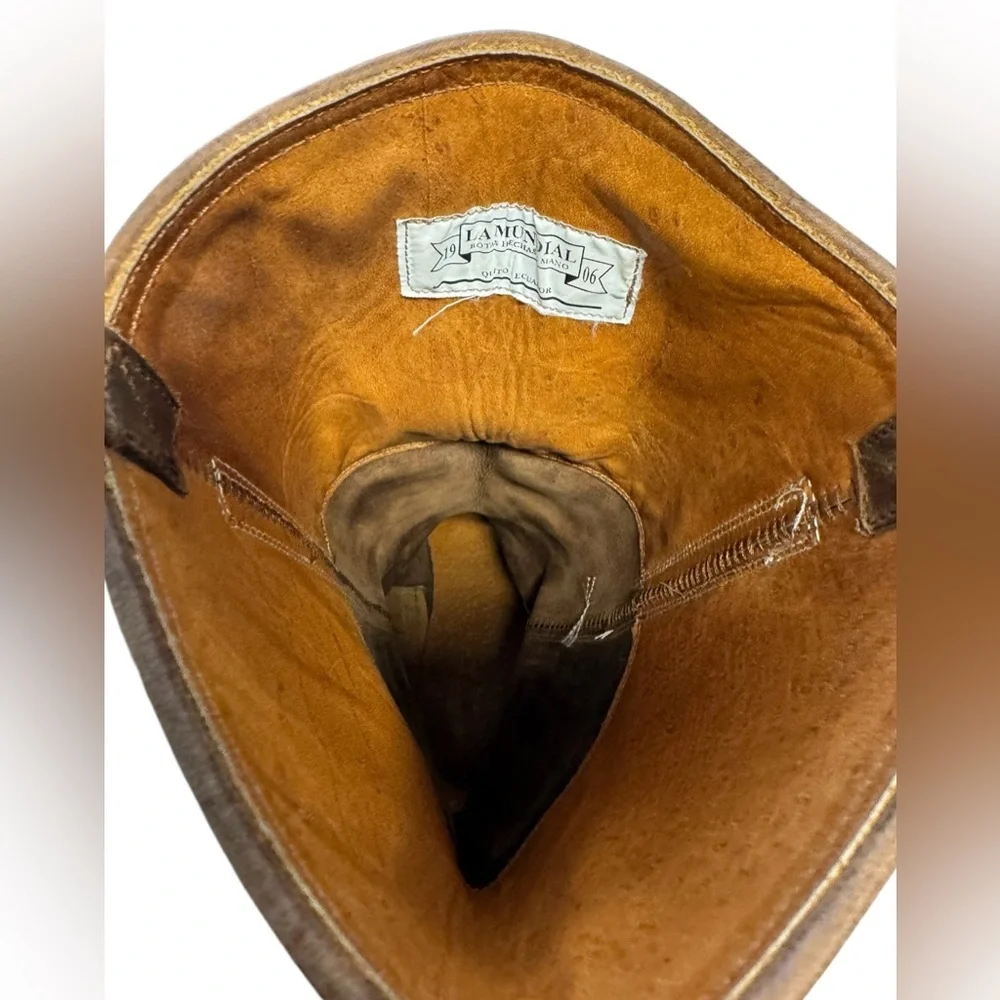 La Mundial Custom Made English Riding Boots Size 42
